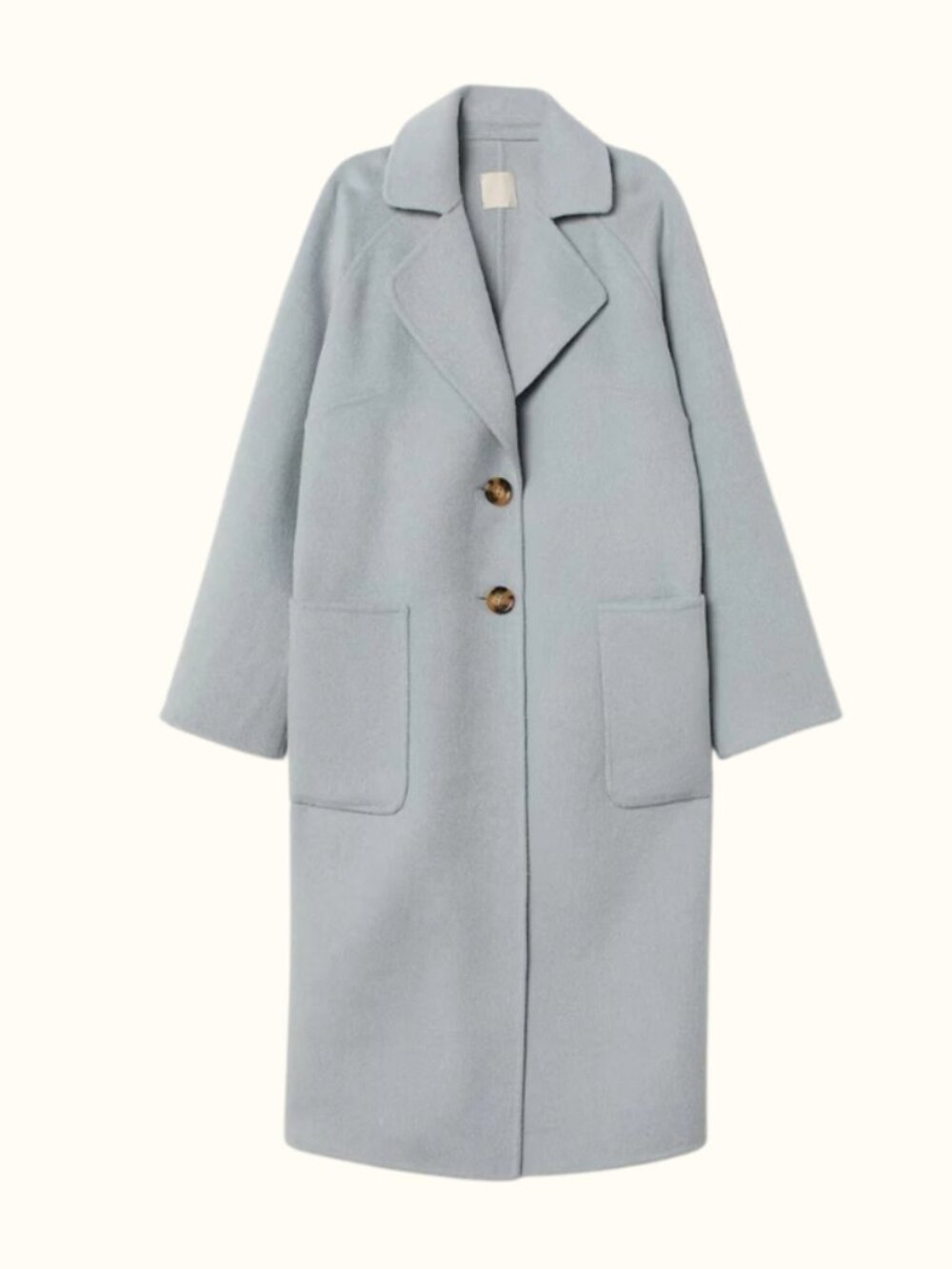 H&M Wool-Blend Trench Coat